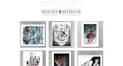 Desktop Screenshot of noire-meduse.com